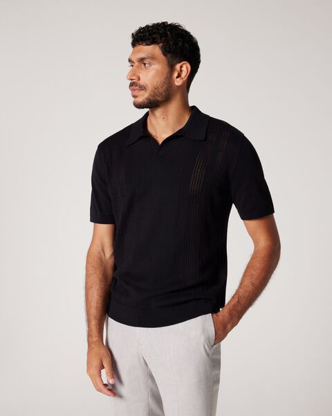 Trophy Neck Polo Shirt